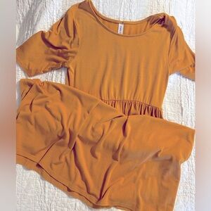 Midi Length Tshirt Dress